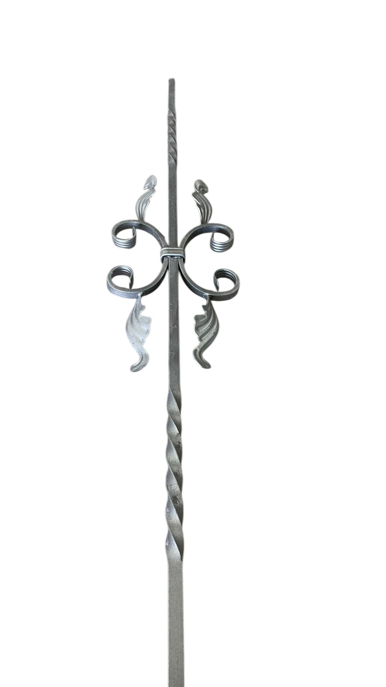 Balaustro Riñon con hojas Simple